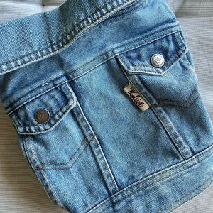 Vintage Woolrich home denim dog jacket